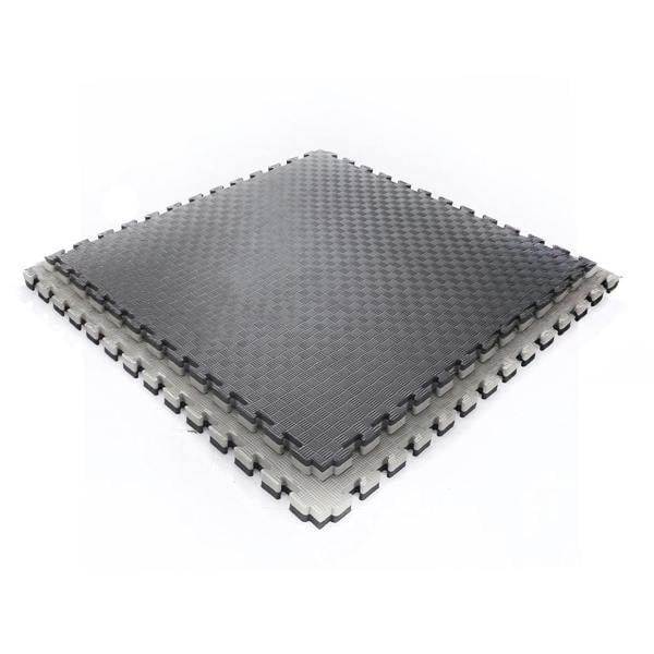 Nicoman 40mm Premium Reversible EVA Tatami Foam Mats - Black and Grey