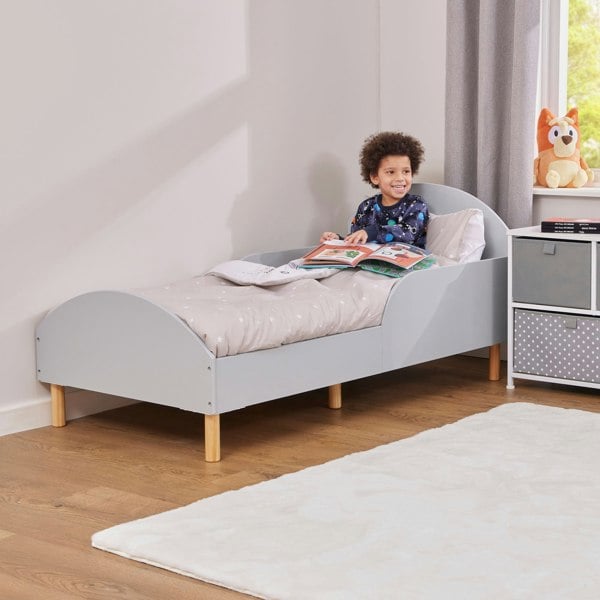 Liberty House Toys Kids Grey Toddler Bed