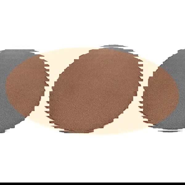Modern Plain Brown Rug – Soft Short Pile
