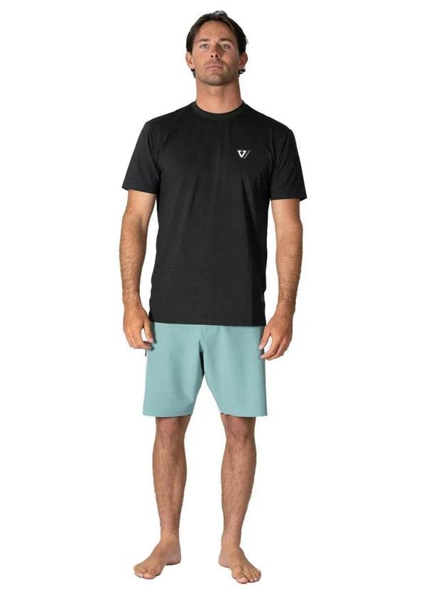 Vissla Twisted Eco S/S Lycra - Black