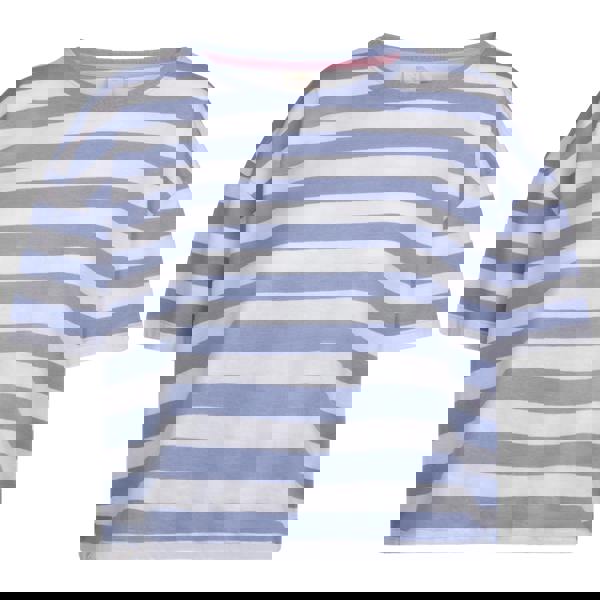 Trespass Womens/Ladies Donna Striped Boxy T-Shirt - Cool Blue