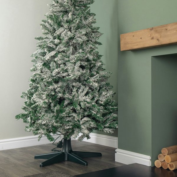 Samuel Alexander 20cm x 65cm Green Rotating Christmas Tree Stand for 2.4m Max Tree Height