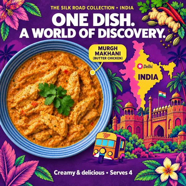 Tyga Foods Murgh Makhani (Butter Chicken)