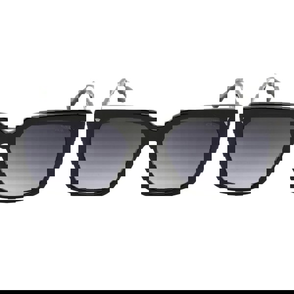 Guess Gradient Smoke Lens Shiny Black Framed Sunglasses