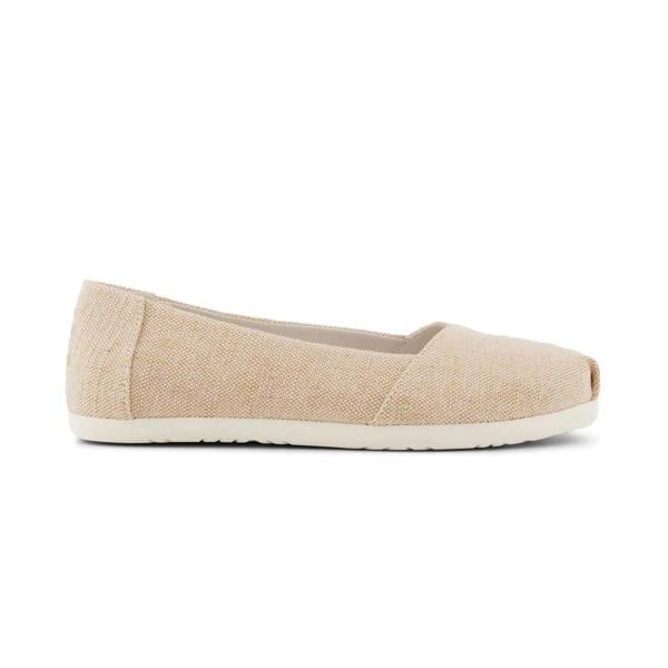 Toms ALPARGATA BALLET Ballerina Shoes   in  Gold