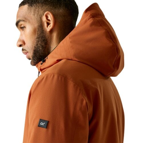 Regatta Mens Hoscar Waterproof Insulated Jacket - Rooibos Tea