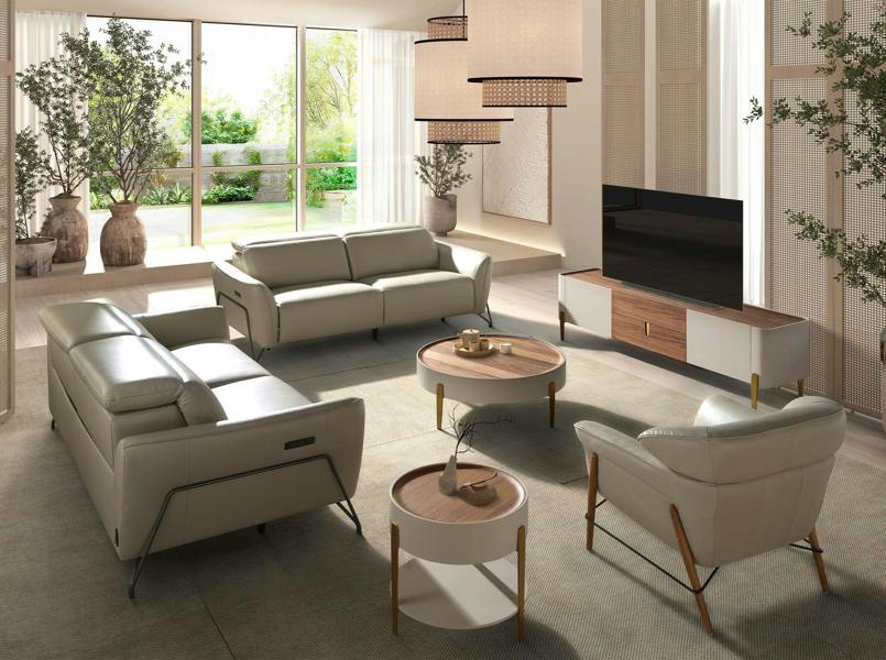 Angel Cerdá Sand Leather Armchair 5129