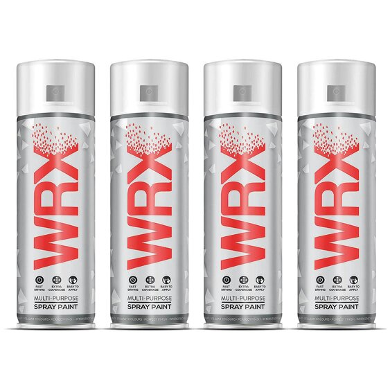 WRX 4X WRX Gun Metal Grey Spray Paints 400ml