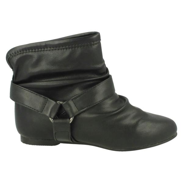 Spot On Girls Spot On Flat Ankle Boot H4085