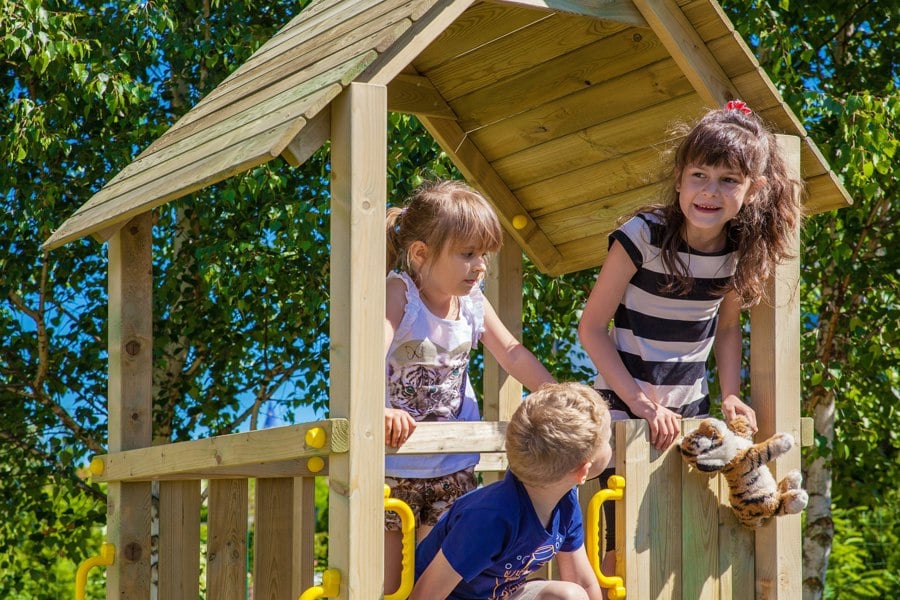 Shire Adventure Peaks Fortress  1  (Carol 1) Childrens Play Tower - Best Shed