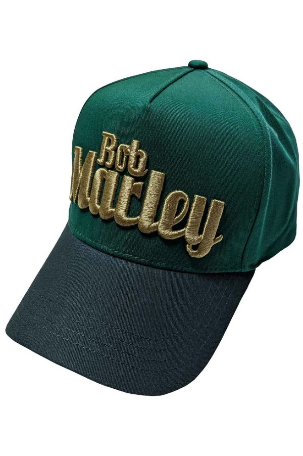 Bob Marley Text Logo Strapback
