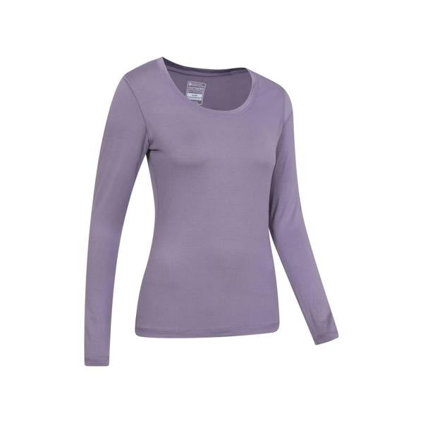Mountain Warehouse Womens/Ladies Keep The Heat Thermal Top - Dusky Purple - 