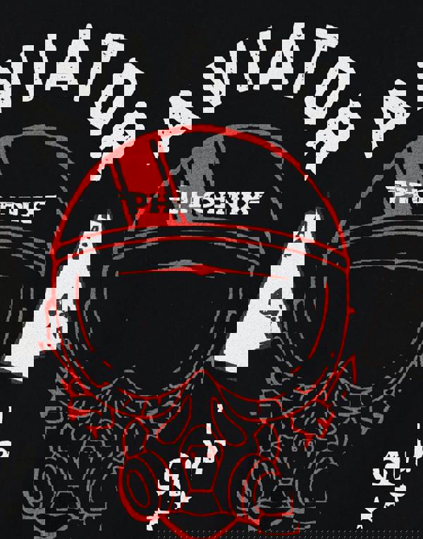 Top Gun: Maverick Mens Blue Phoenix'S Helmet - Graphic Print Short Sleeved T-Shirt