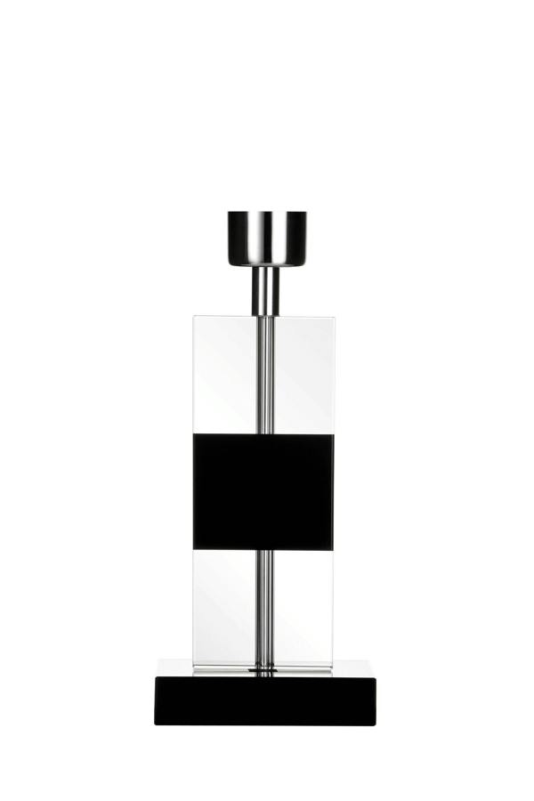 Milagro Black Crystal Lamp Base
