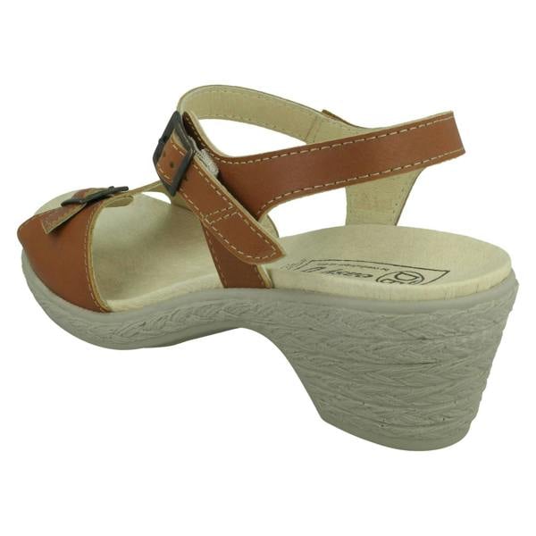 DB Shoes Ladies Easy B Casual Heeled Sandals Tilly