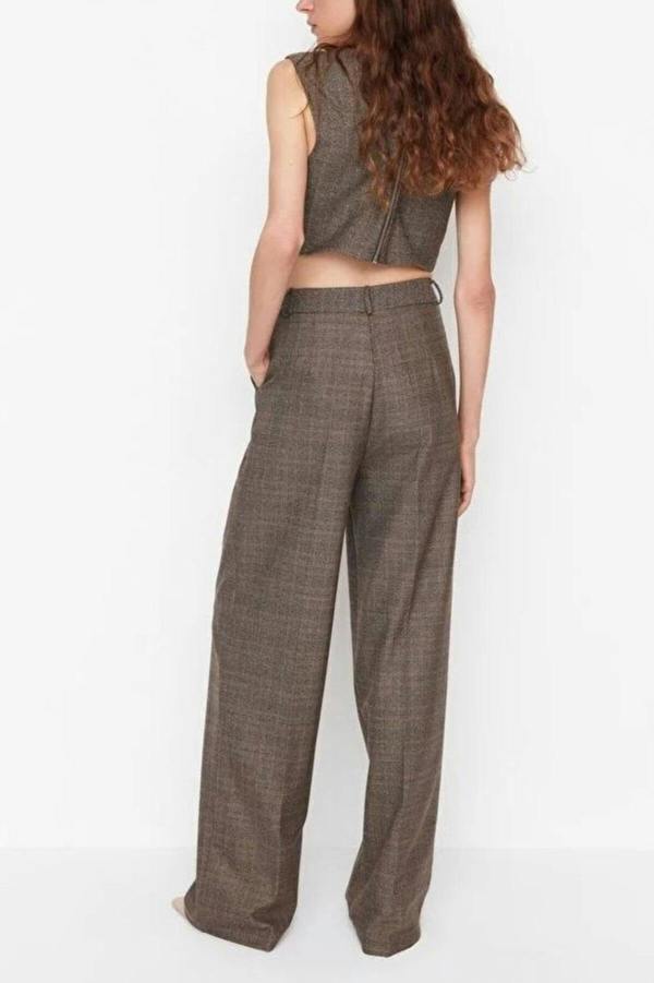 WOVCOR Wide Leg Woven Trousers