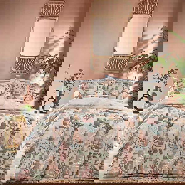 Furn Earthen Pots Duvet Cover Set - Clay