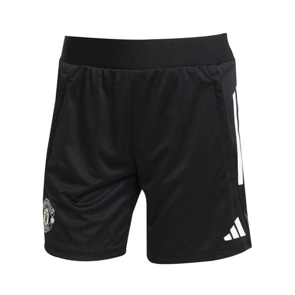 Adidas Womens/Ladies Manchester United FC Shorts - Black - 