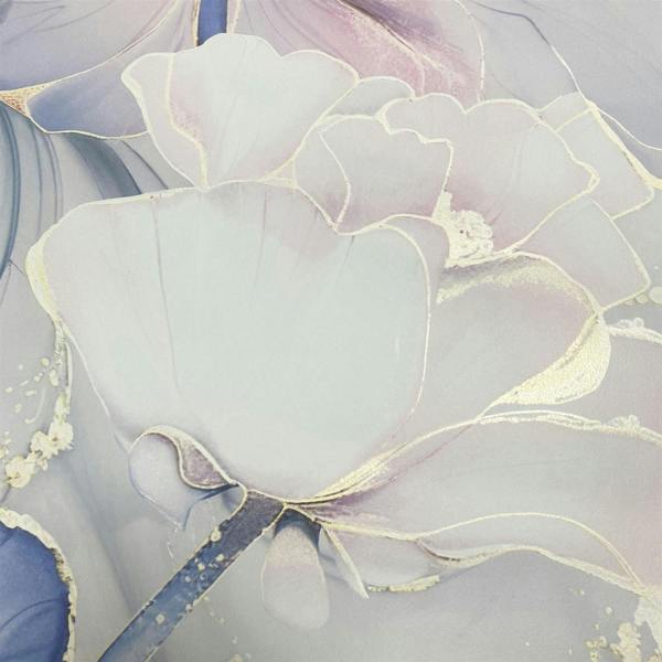 Bliss Floral Pink & Gold Wallpaper image 4