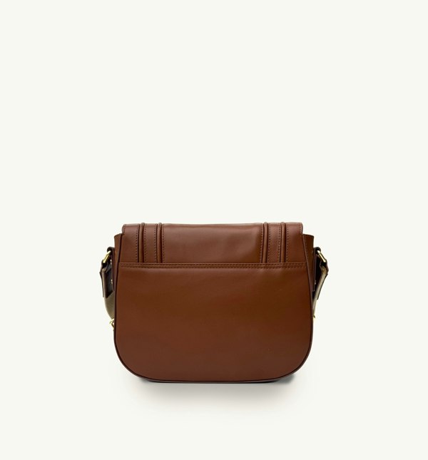 Apatchy London The Mimi Maxi Tan Leather Bag