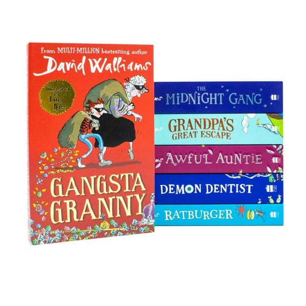 The World of David Walliams: The Amazing Adventures Box Set by David Walliams