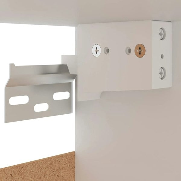 Berkfield Hanging Cabinets 2 pcs White 50x31x60 cm Engineered Wood