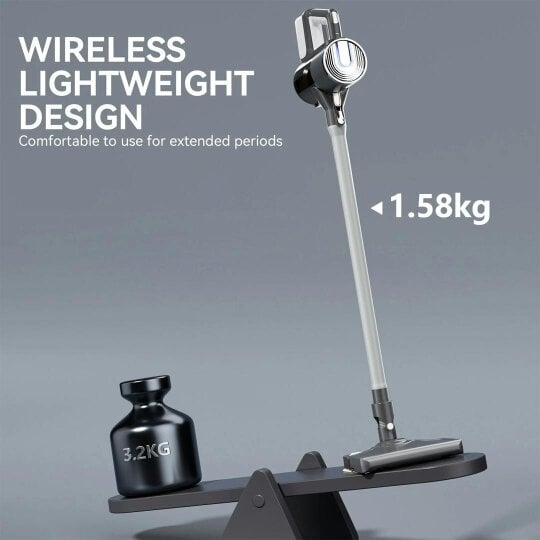 Havendro Cordless Vacuum Cleaner Upright Lightweight Handheld Bagless Home Tool