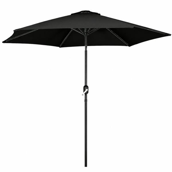 Groundlevel 2m Tilt and Crank Lightweight Parasol