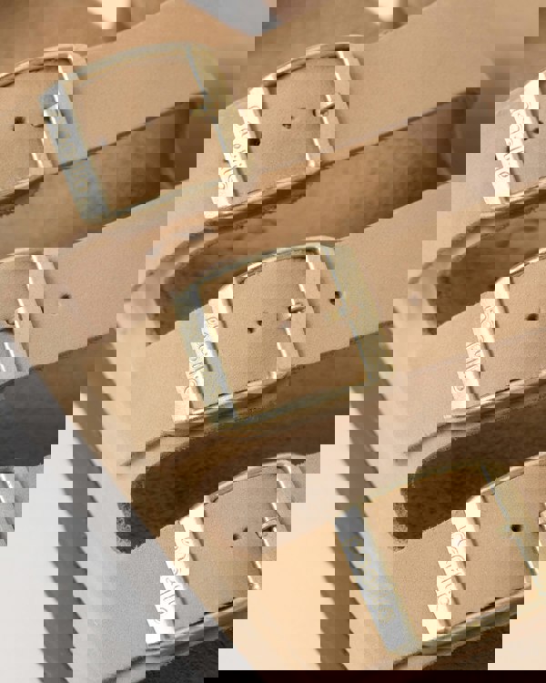 Birkenstock Papillio Florida III Flex Womens Nubuck Platform Sandals - Sandcastle