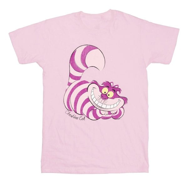 Disney Boys Alice In Wonderland Cheshire Cat T-Shirt - Baby Pink