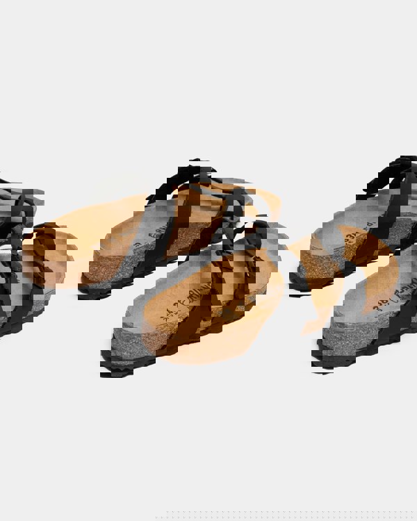 Birkenstock Mayari Birko Flor Womens Sandals - Black - CHO - Designer Womens Sandals