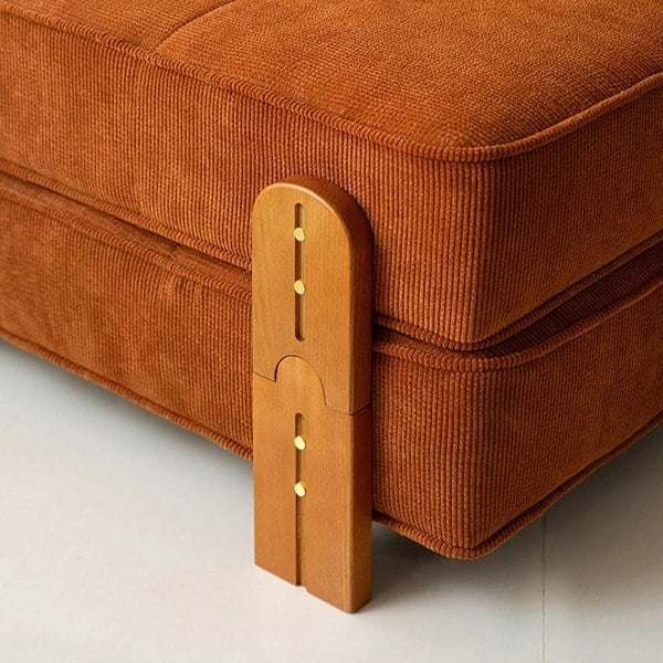 Salinas Lazy Sofa Bed, Single Sofa Bed, Corduroy with sofa folding bed