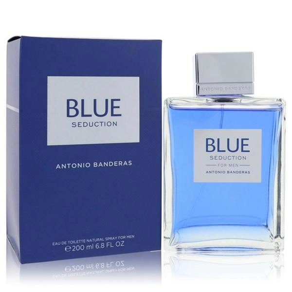 Antonio Banderas Blue Seduction by Antonio Banderas Eau De Toilette Spray 6.7 oz for Men 200 ml