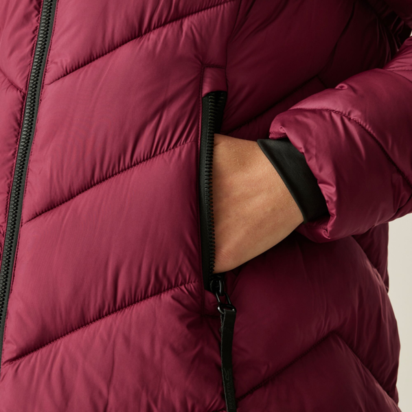 Regatta Womens Anita Padded Jacket - Dark Pimento