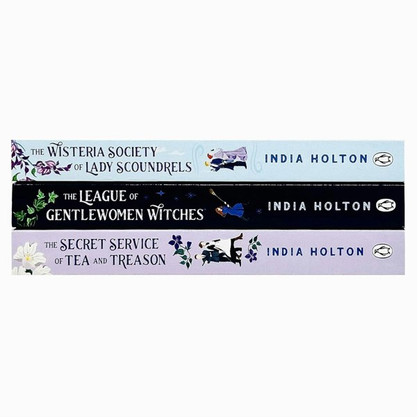 India Holton 3 Book Set The Wisteria Society of Lady Scoundrels & more