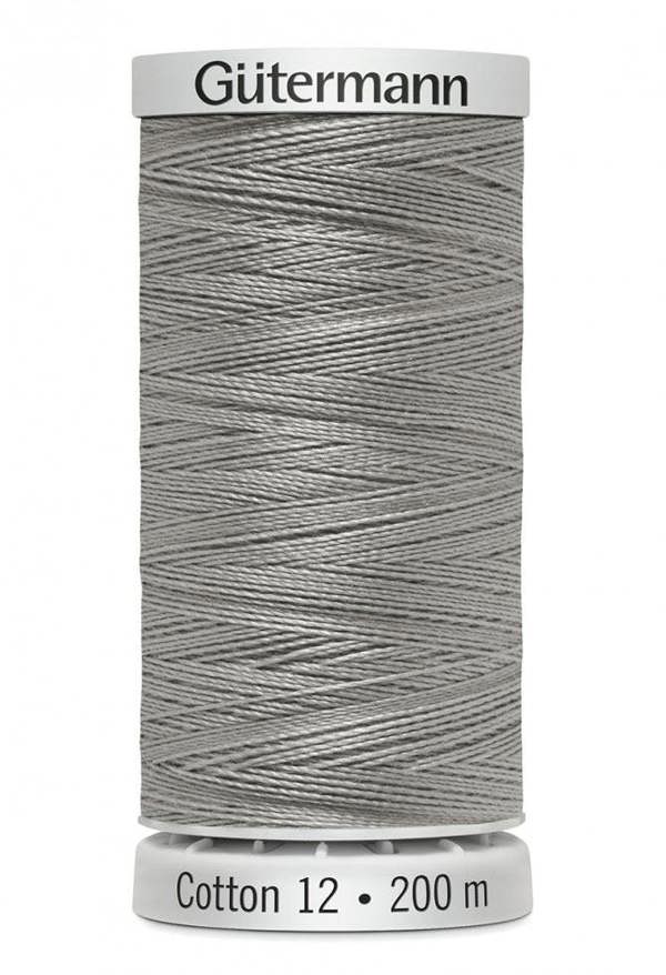 Gutermann No 12 Sulky Cotton Embroidery Thread 200m Cotton Thread Suitable For Embroidery