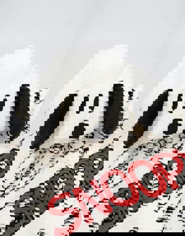 Peanuts Womens Off-White Snoopy Blanket Hoodie (One Size)