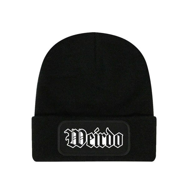 Grindstore Unisex Adult Weirdo Beanie - Black