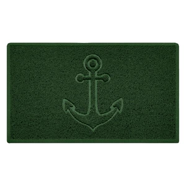 Nicoman "Anchors Away" Grey Spaghetti Door Mat