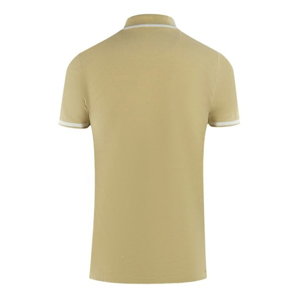 Aquascutum Tipped Aldis Polo Shirt - Beige