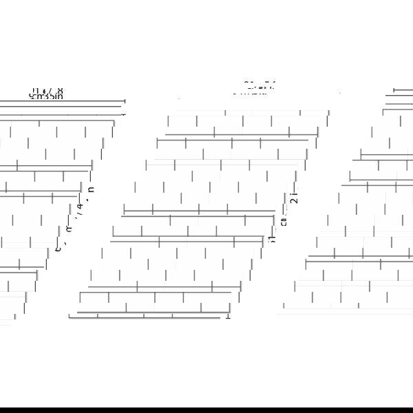 Insta Kitchen Original Brilliant White Glossy 3D Tile Stickers 30.5 x 15.4cm  (12 x 6 in) - 12 pcs in a pack