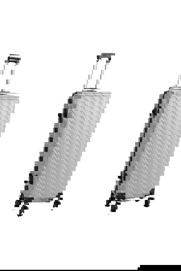 Living and Home Grey Suitcase with Combination Lock 28" Grey