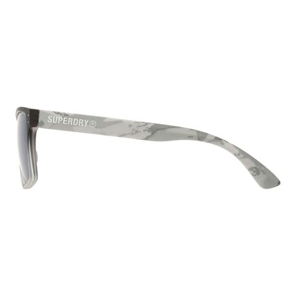 Superdry Sunglasses SDS Kobe 008 Dark Grey Gradient and White Silver Mirror