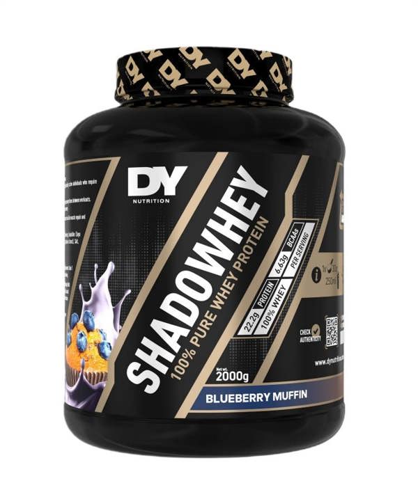 Dorian Yates ShadoWhey 100% Pure Whey Protein, Blueberry Muffin - 2000g
