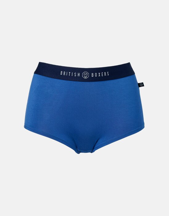 British Boxers Multipack! 4 Pairs of Women's Bamboo Hipster Boxer Briefs – Starry Night