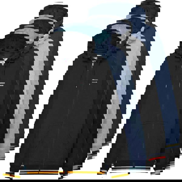 Lambretta Mens Original Full Zip Classic Target Hooded Hoodie