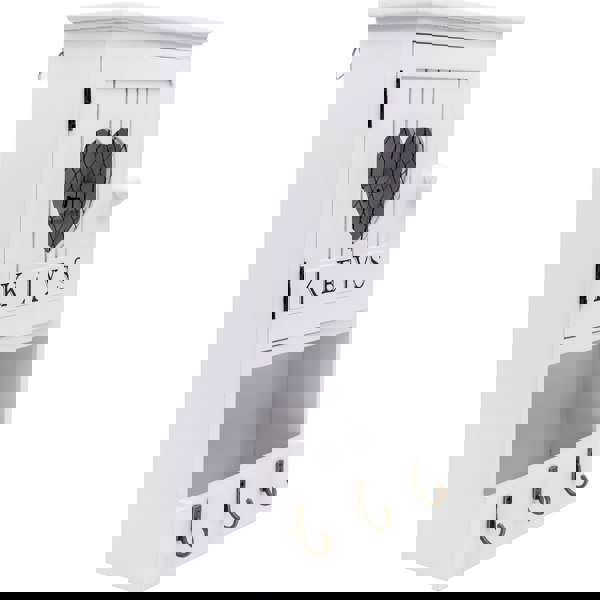 Maison des Cadeaux 9-Key Hook Storage Box