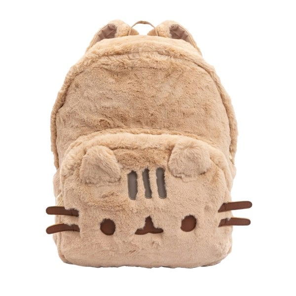 Pusheen 3D Faux Fur Backpack - Beige