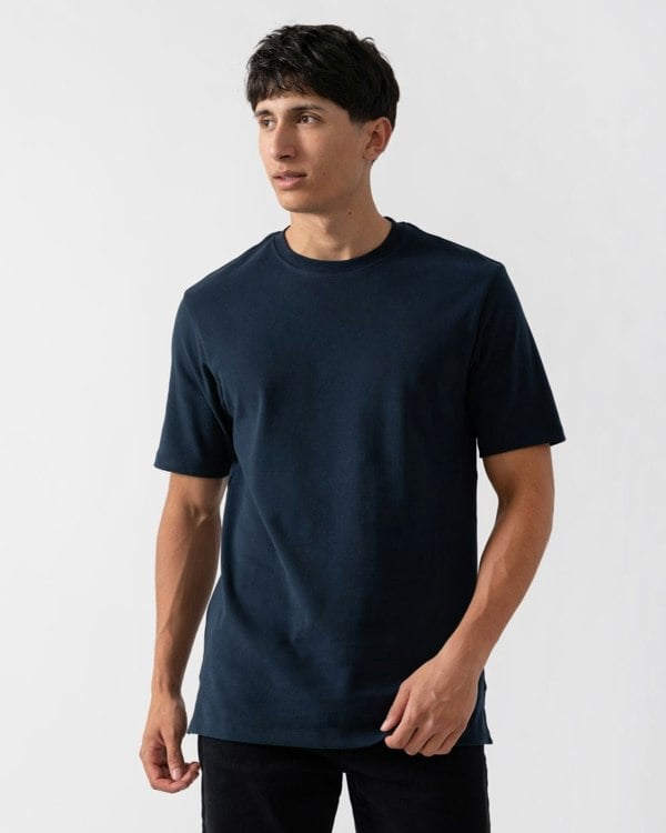 Oliver Sweeney Palmela Mens Crew Neck T-Shirt - Midnight