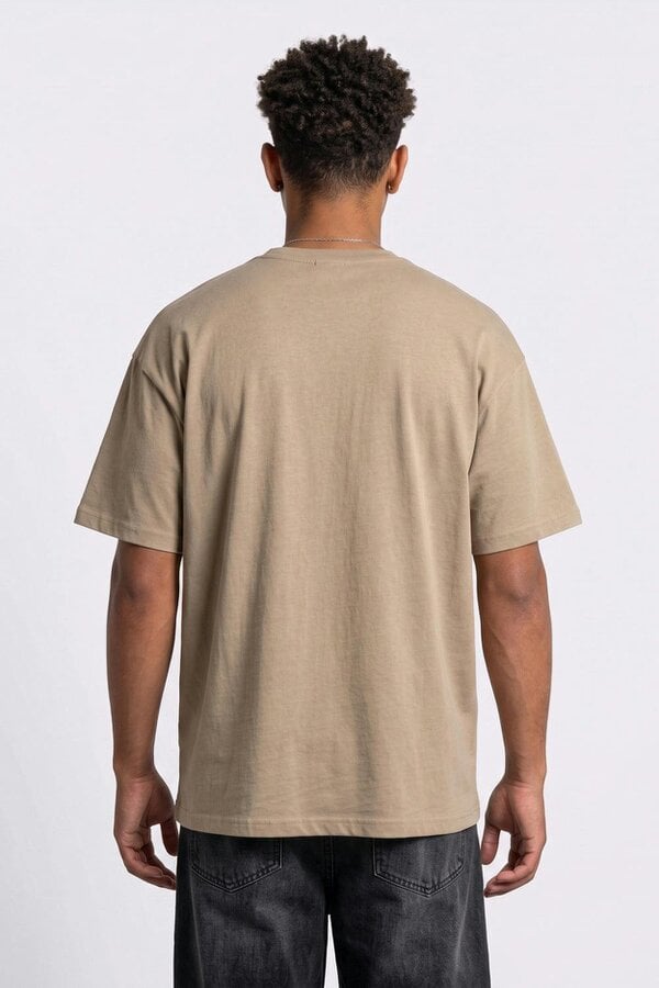London Attitude Burn Out Limited Edition Oversized Heavyweight Graphic T-Shirt